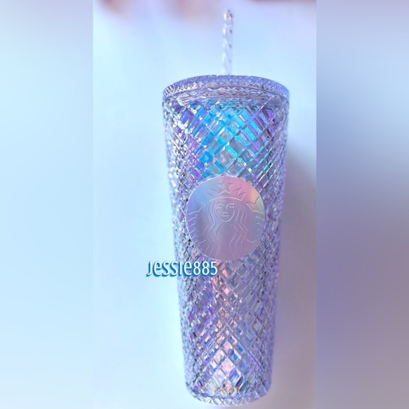 Starbucks | Accessories | Starbucks Iridescent Jeweled Venti Tumbler ...